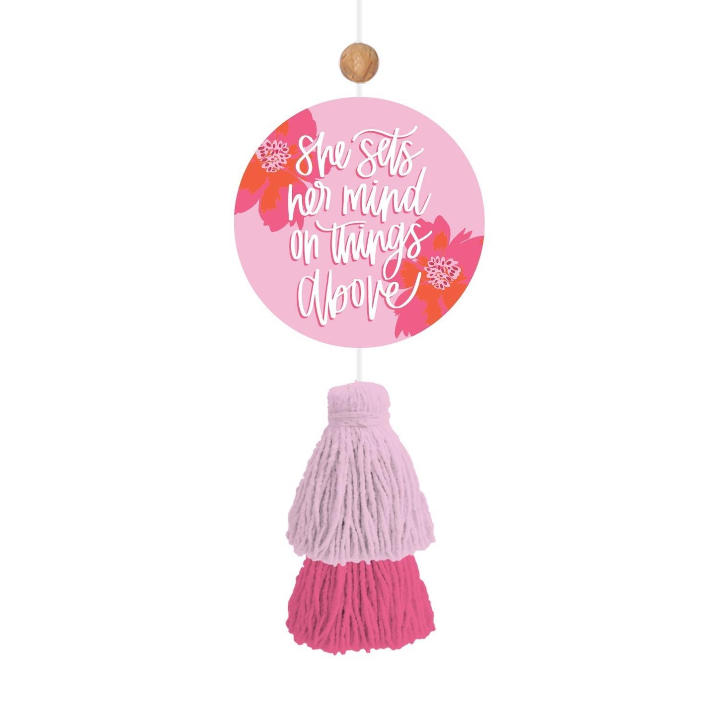 Mary Square Air Freshener | She Sets Her Mind