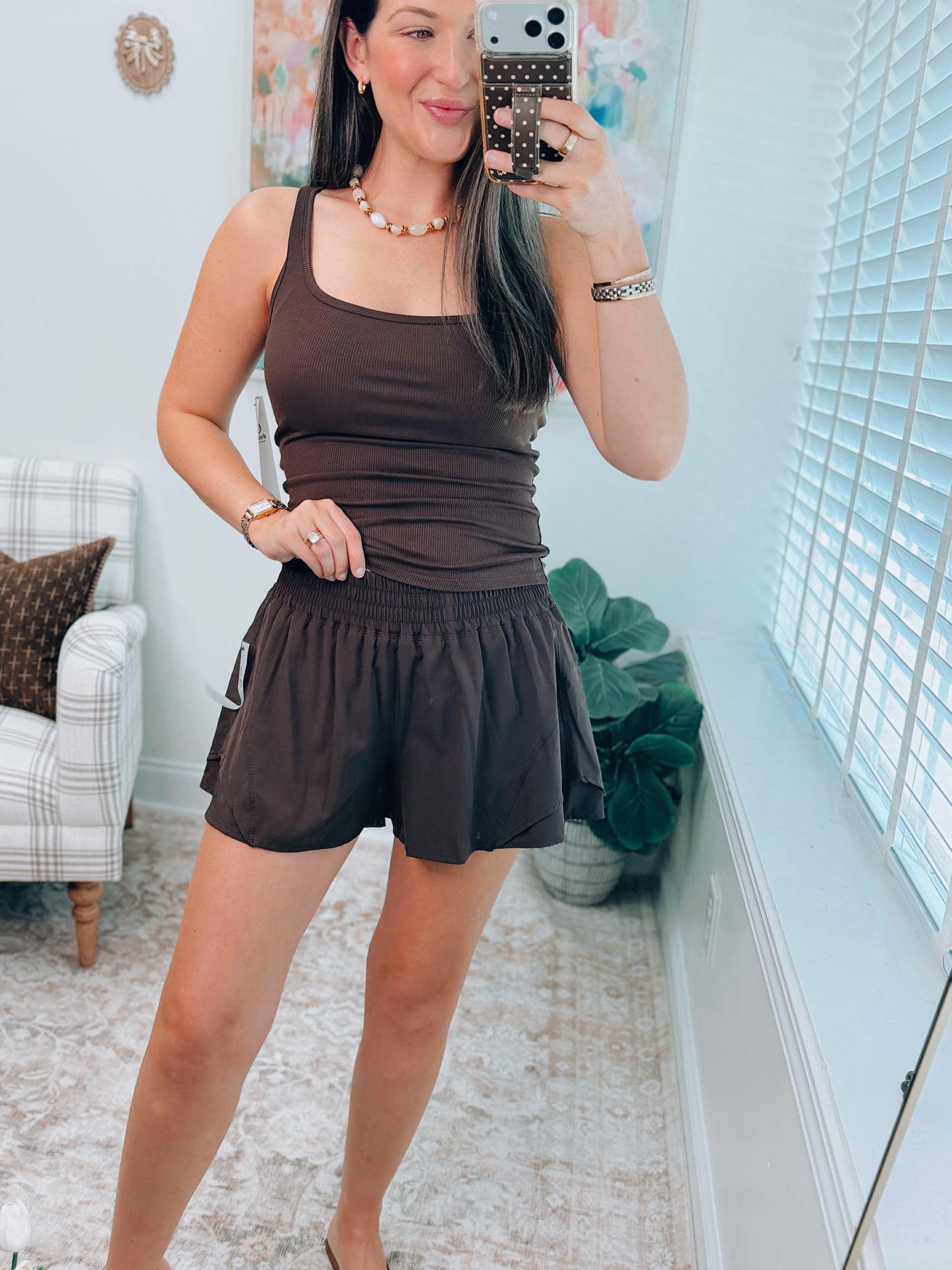 Coffee Bean Breeze Flutter Short