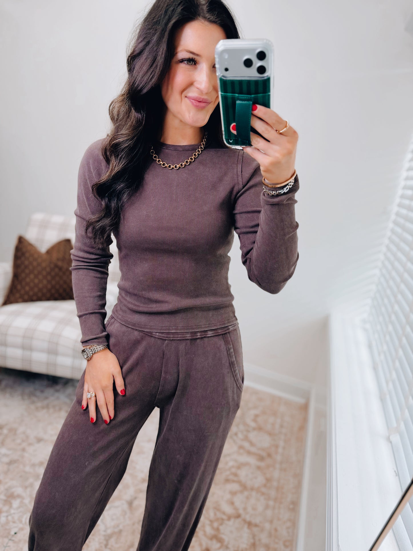 Drift Mineral Wash Cotton Lounge Set