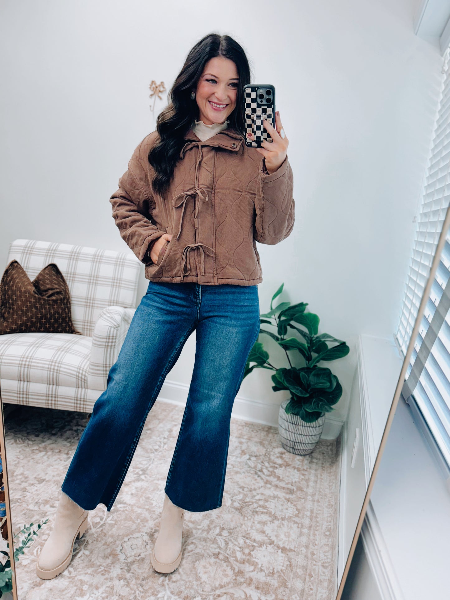 Bexley Denim Bow Tie Jacket