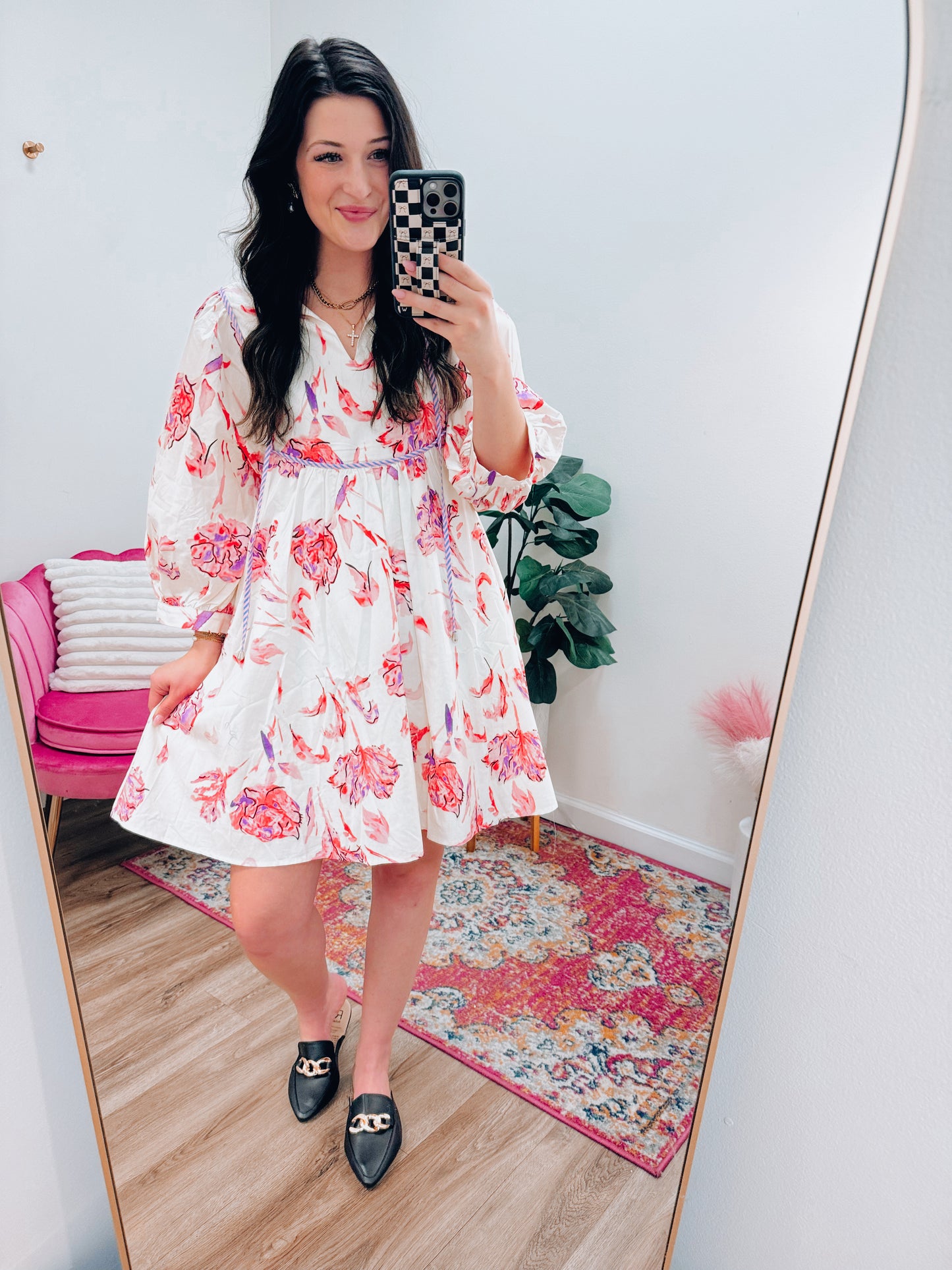 Beckie Floral Mini Dress