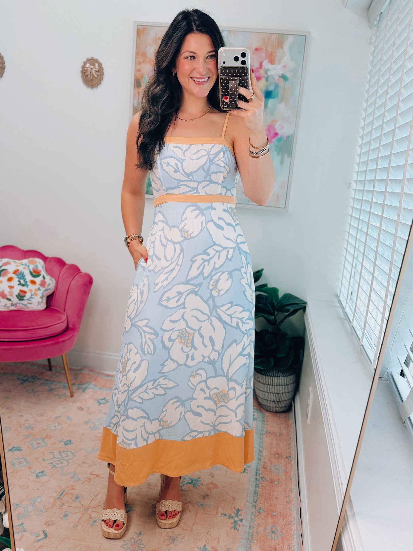 Fresh Feel Coastal Midi Dress