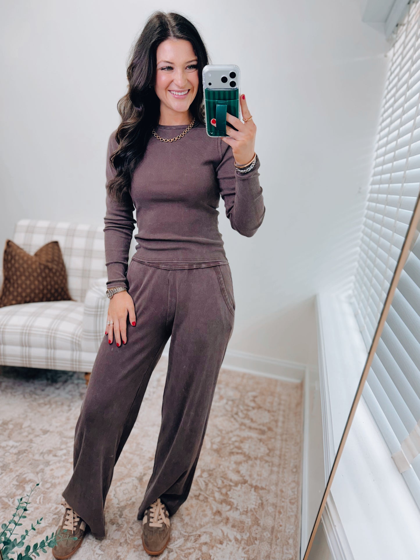 Drift Mineral Wash Cotton Lounge Set