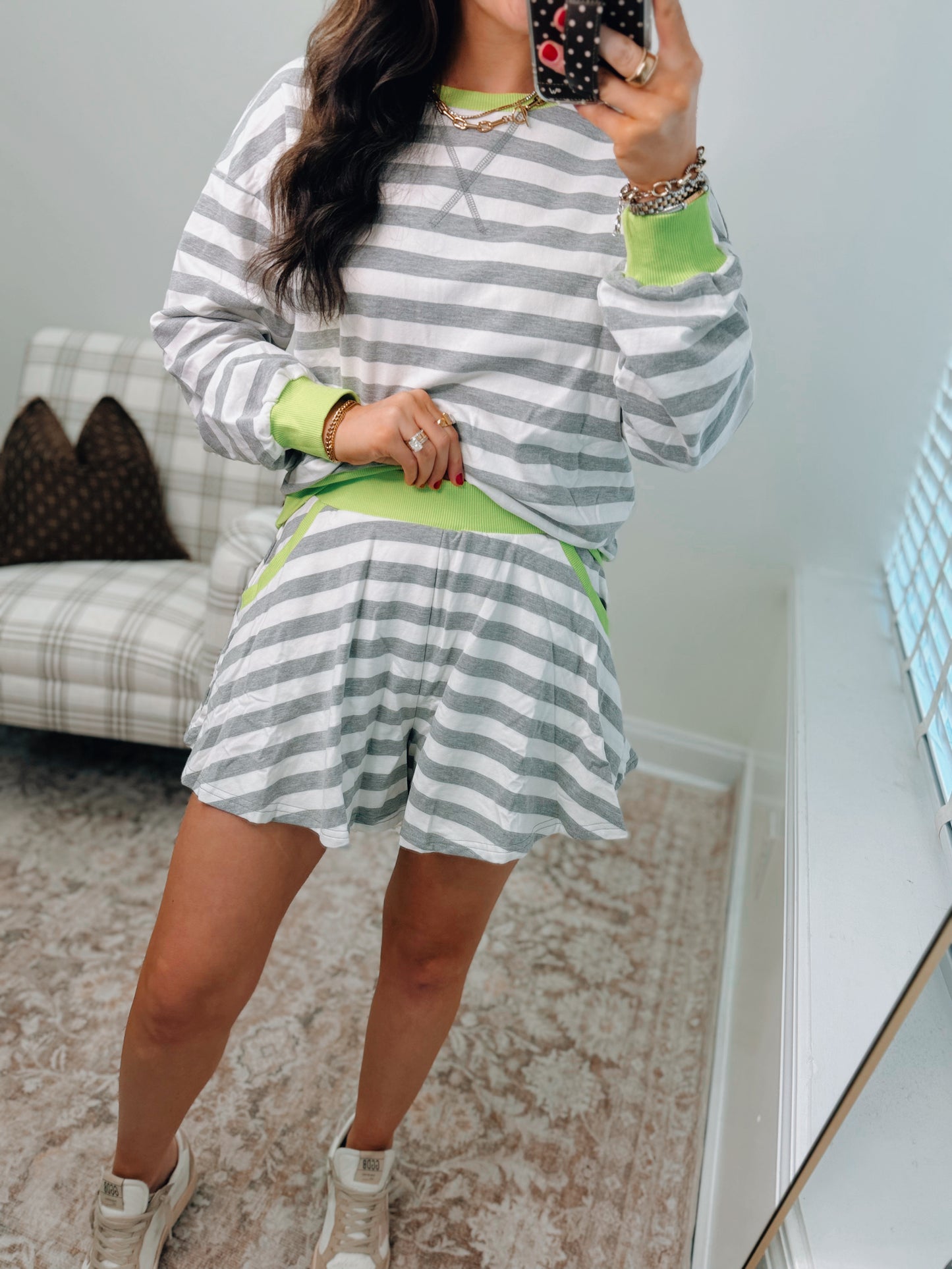 Wren Striped Color Block Set