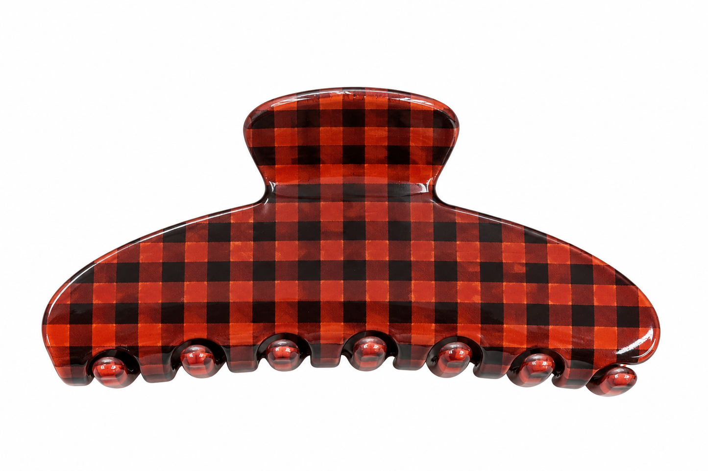 Jolee Gingham Claw Clip
