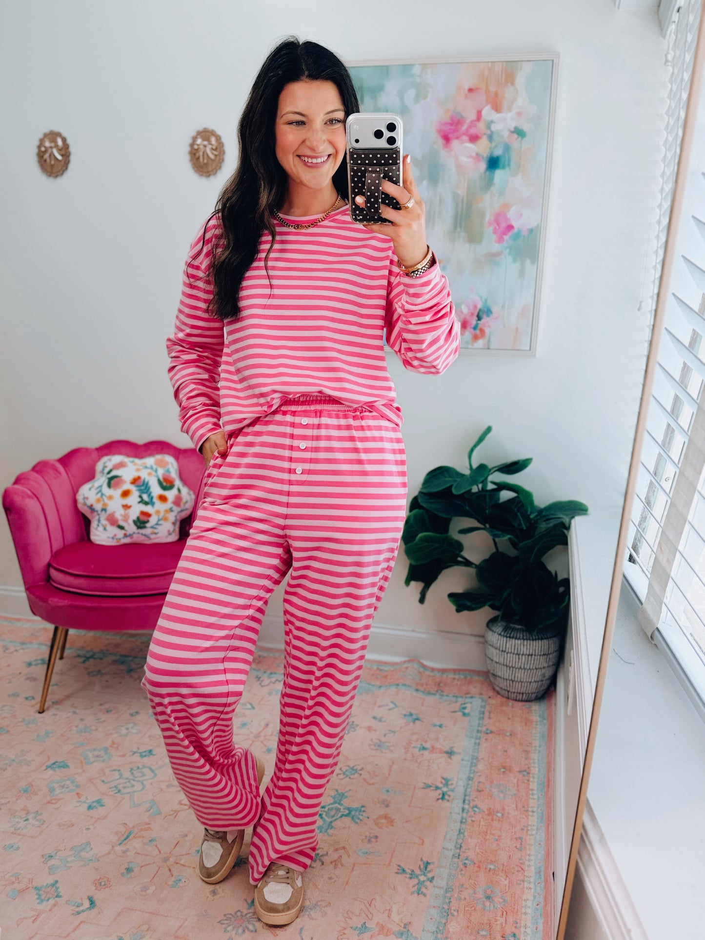Rosie Striped Comfort Lounge Set
