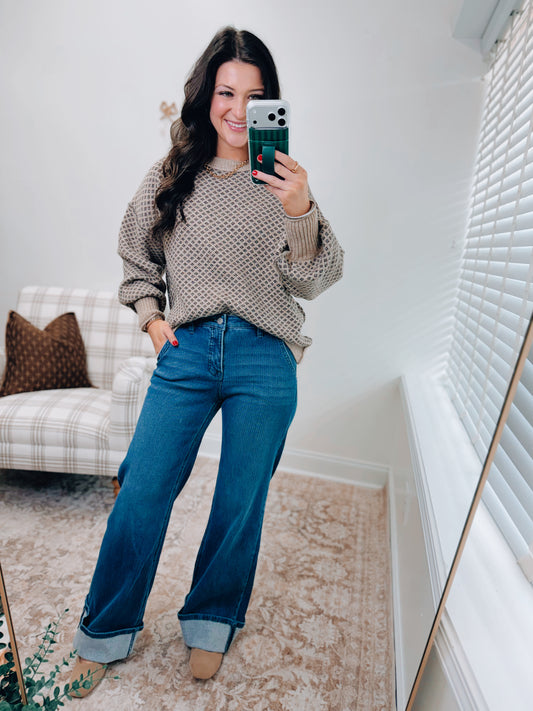 Dark Corduroy Risen Denim