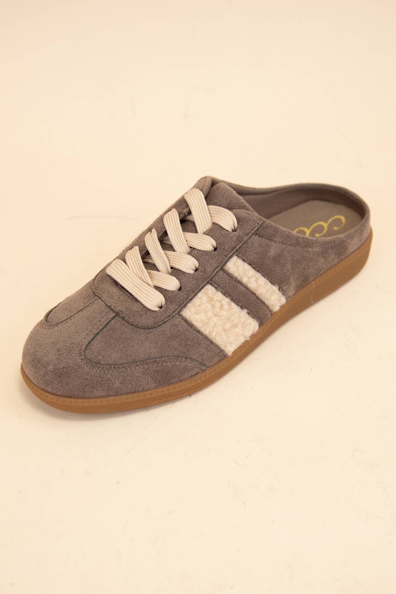 Mocha Court Mule Sneakers