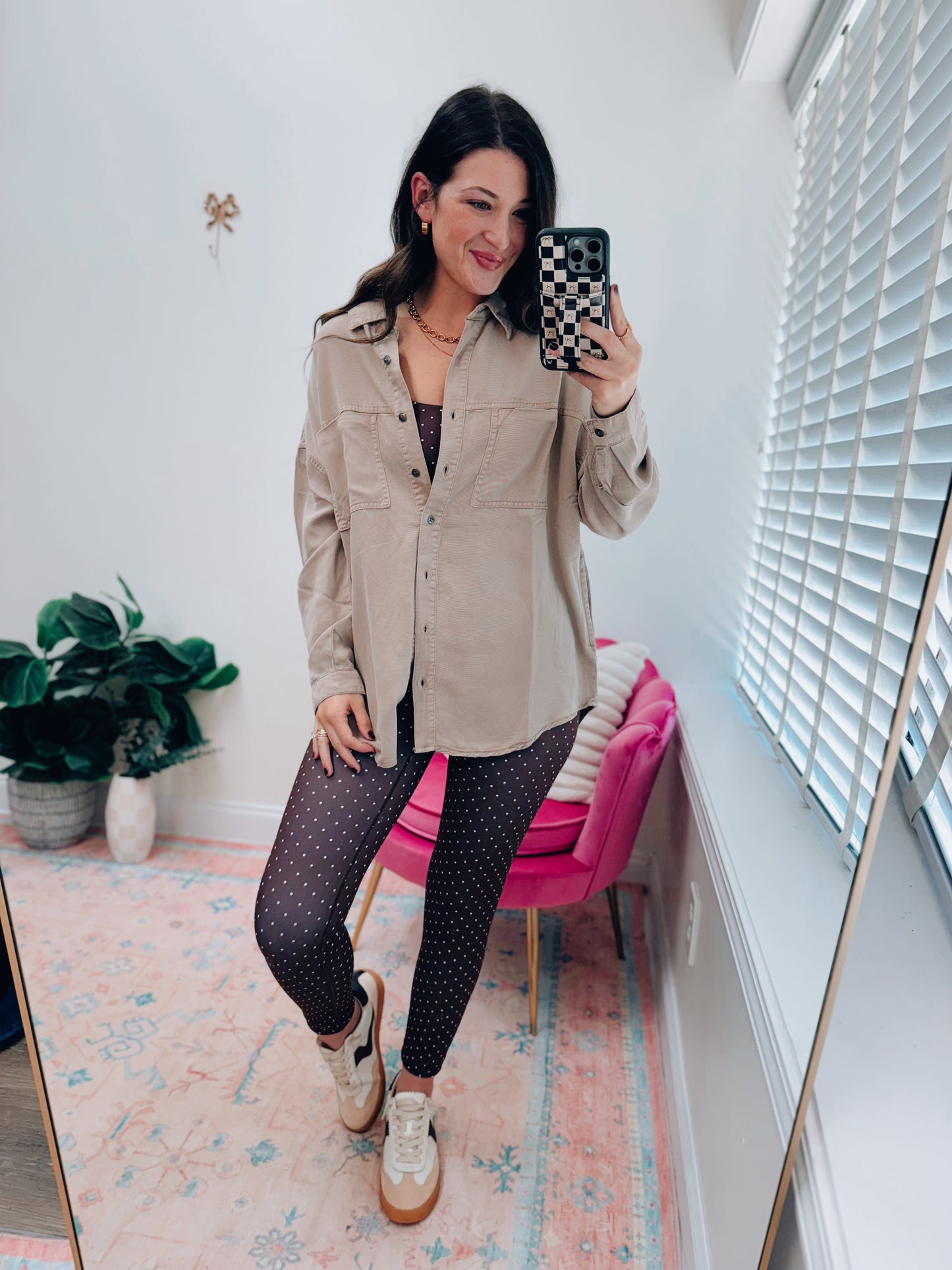 Maple Grove Button Up Top