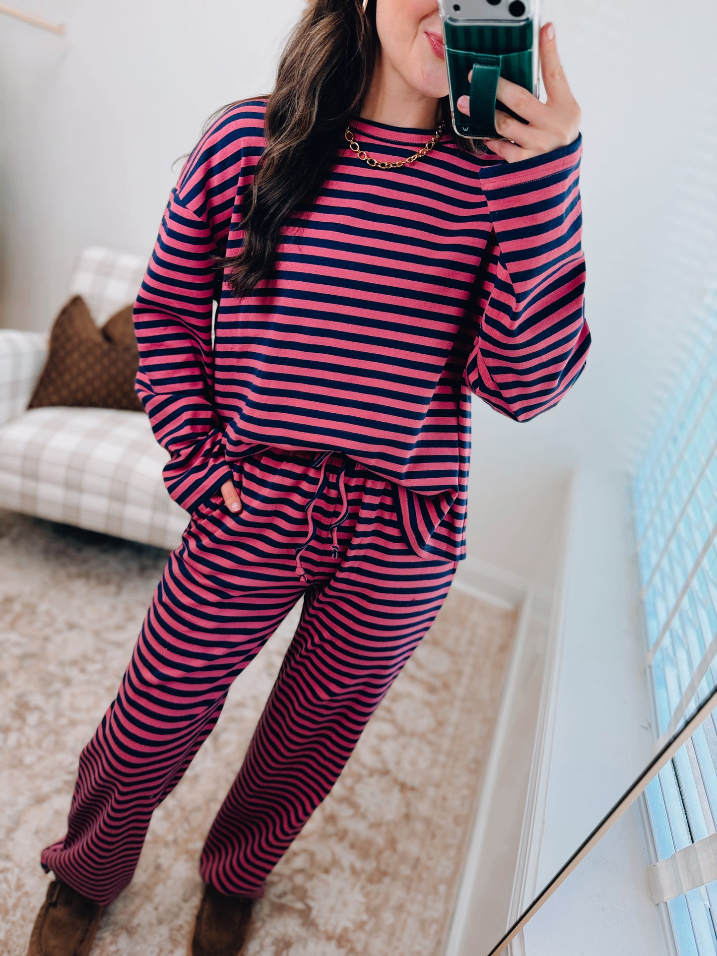 Madison Stripe & Comfy Set