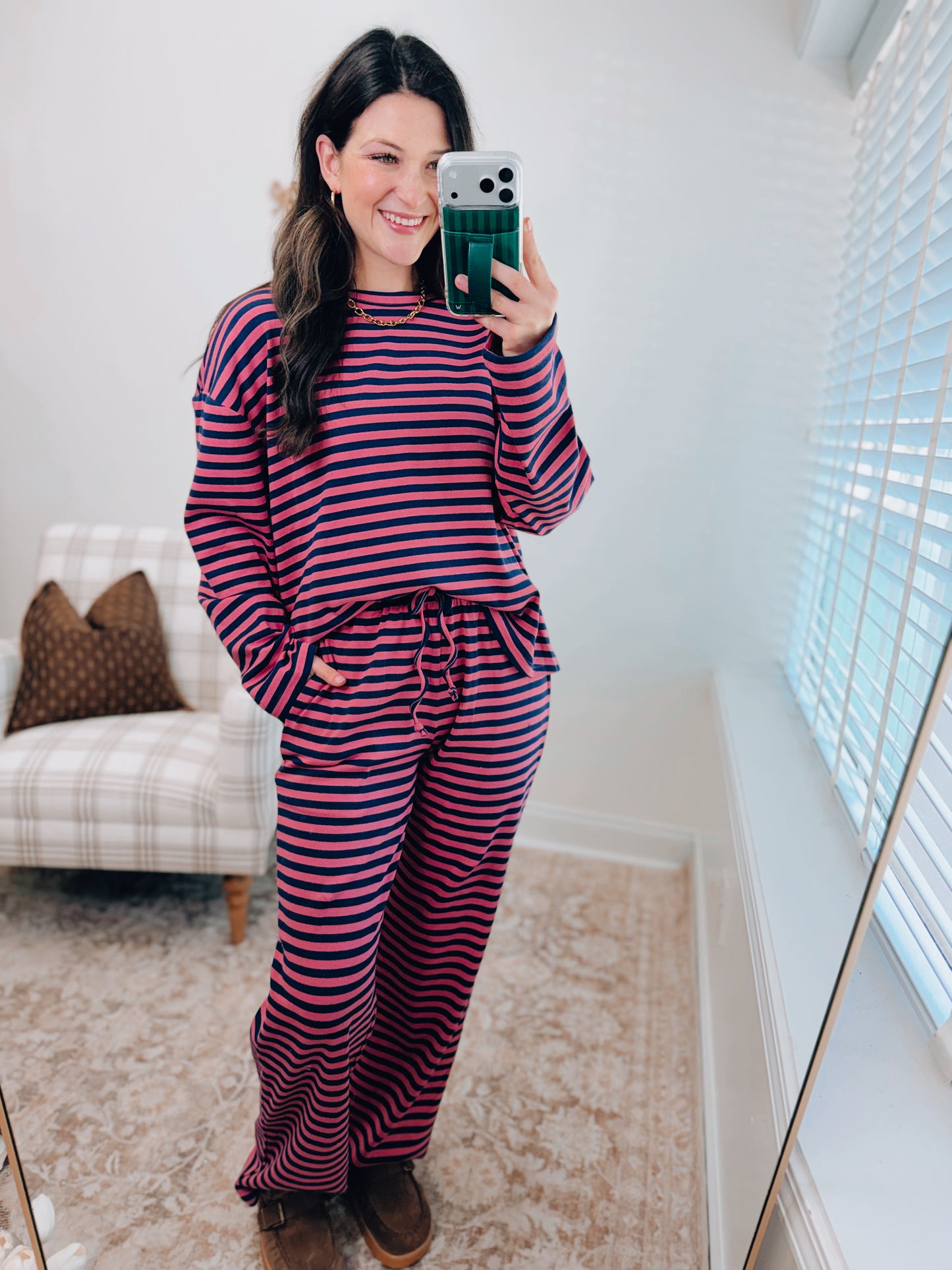 Madison Stripe & Comfy Set