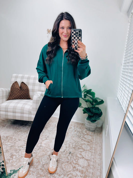 DOORBUSTER Air Essentials Zip Jacket - Green