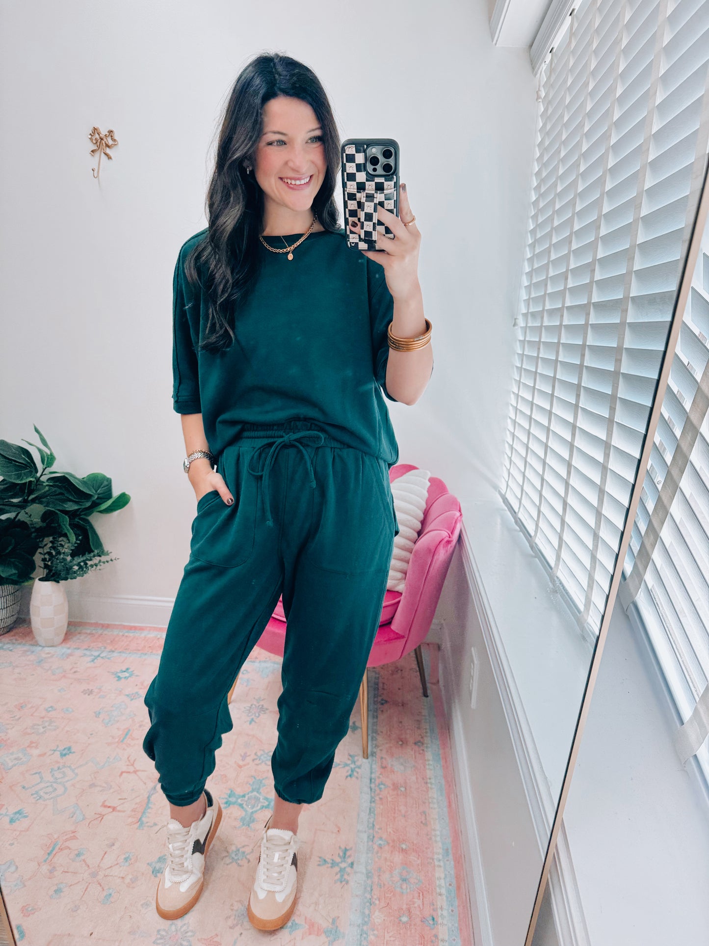 Evergreen French Terry Jogger Set