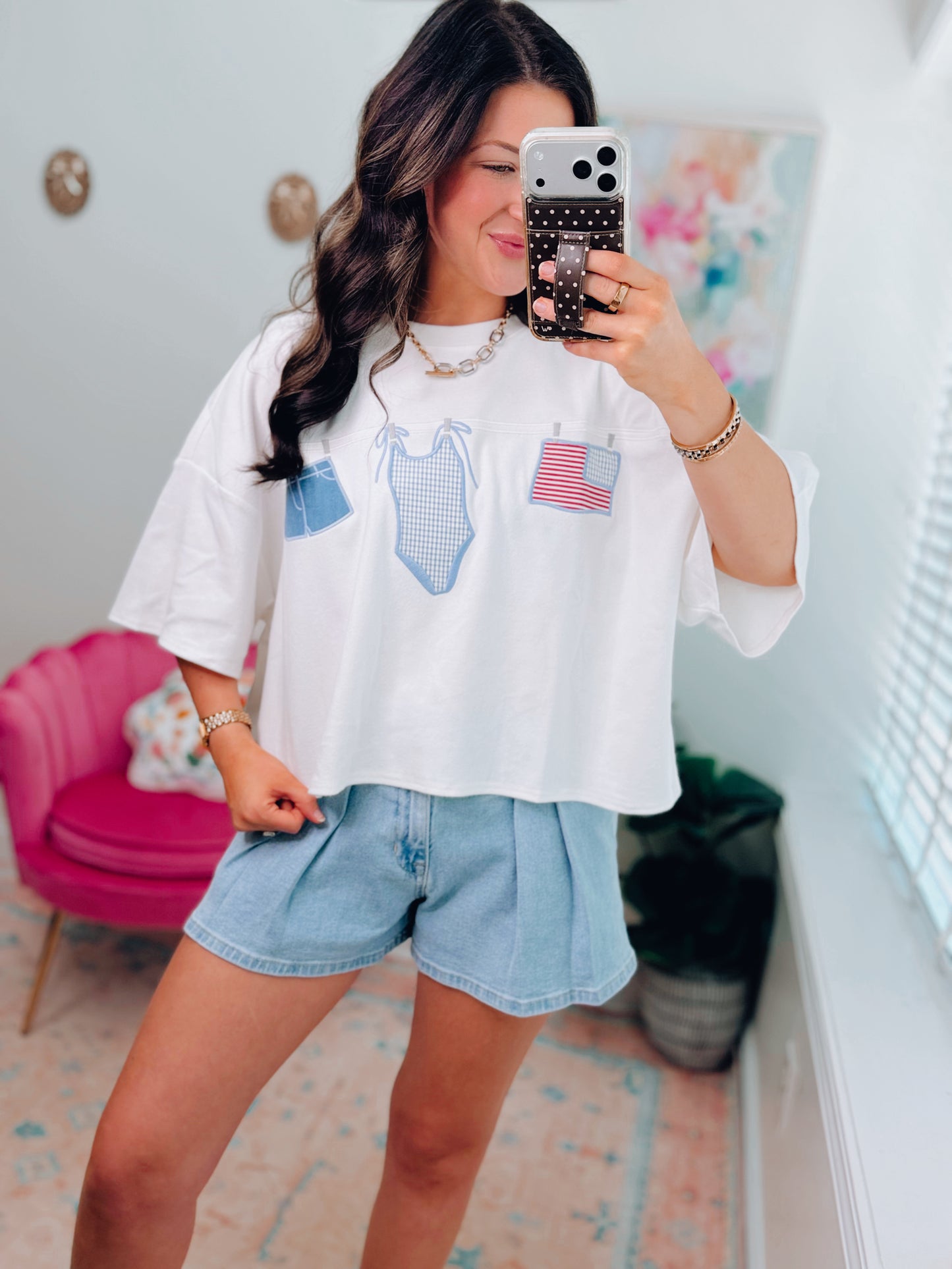 American Girl Patch Tee