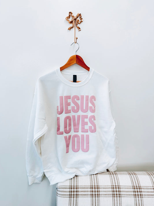 Jesus Loves You Crewneck