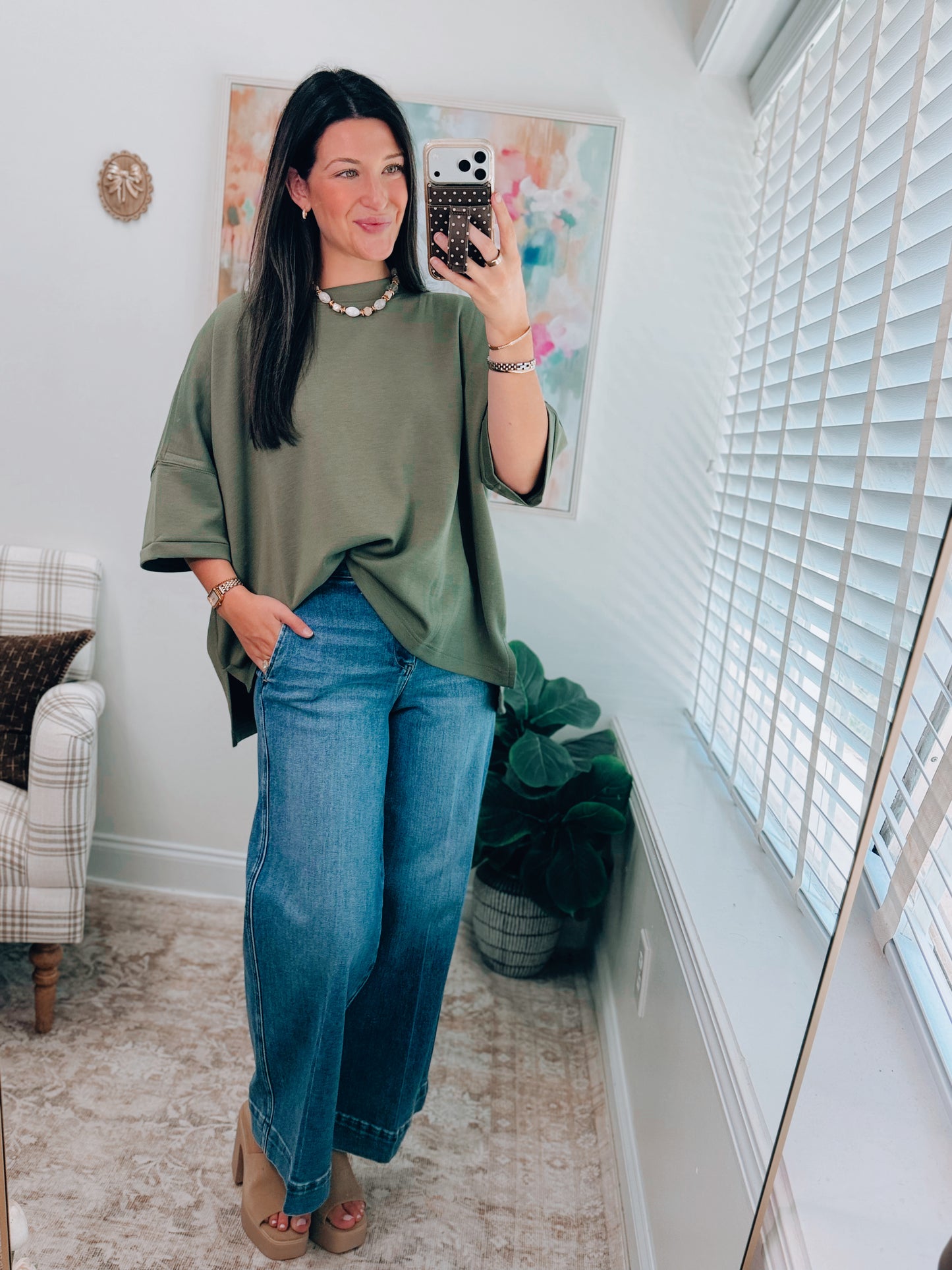 Dallas Scuba Basic Top - Olive