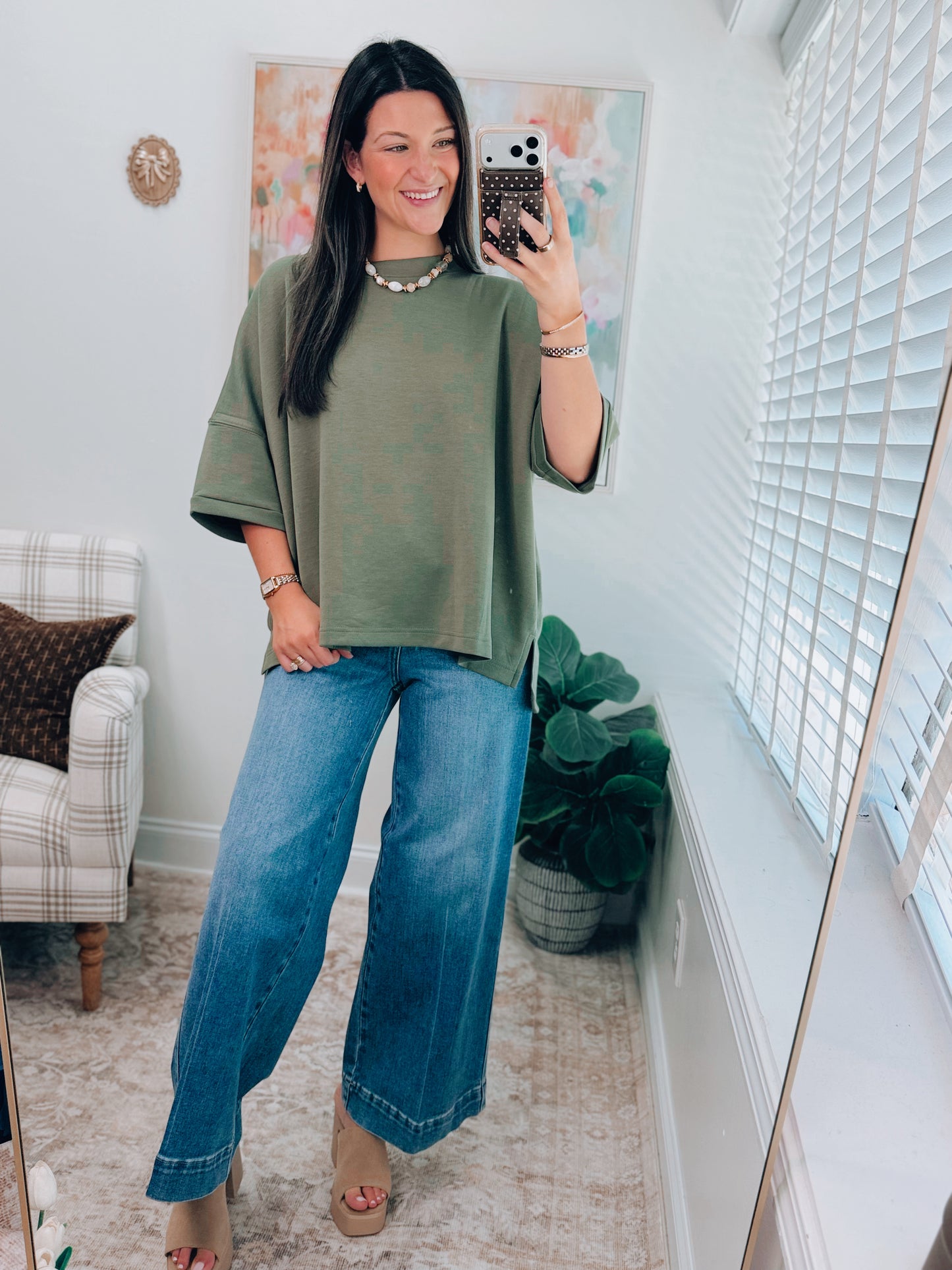 Dallas Scuba Basic Top - Olive