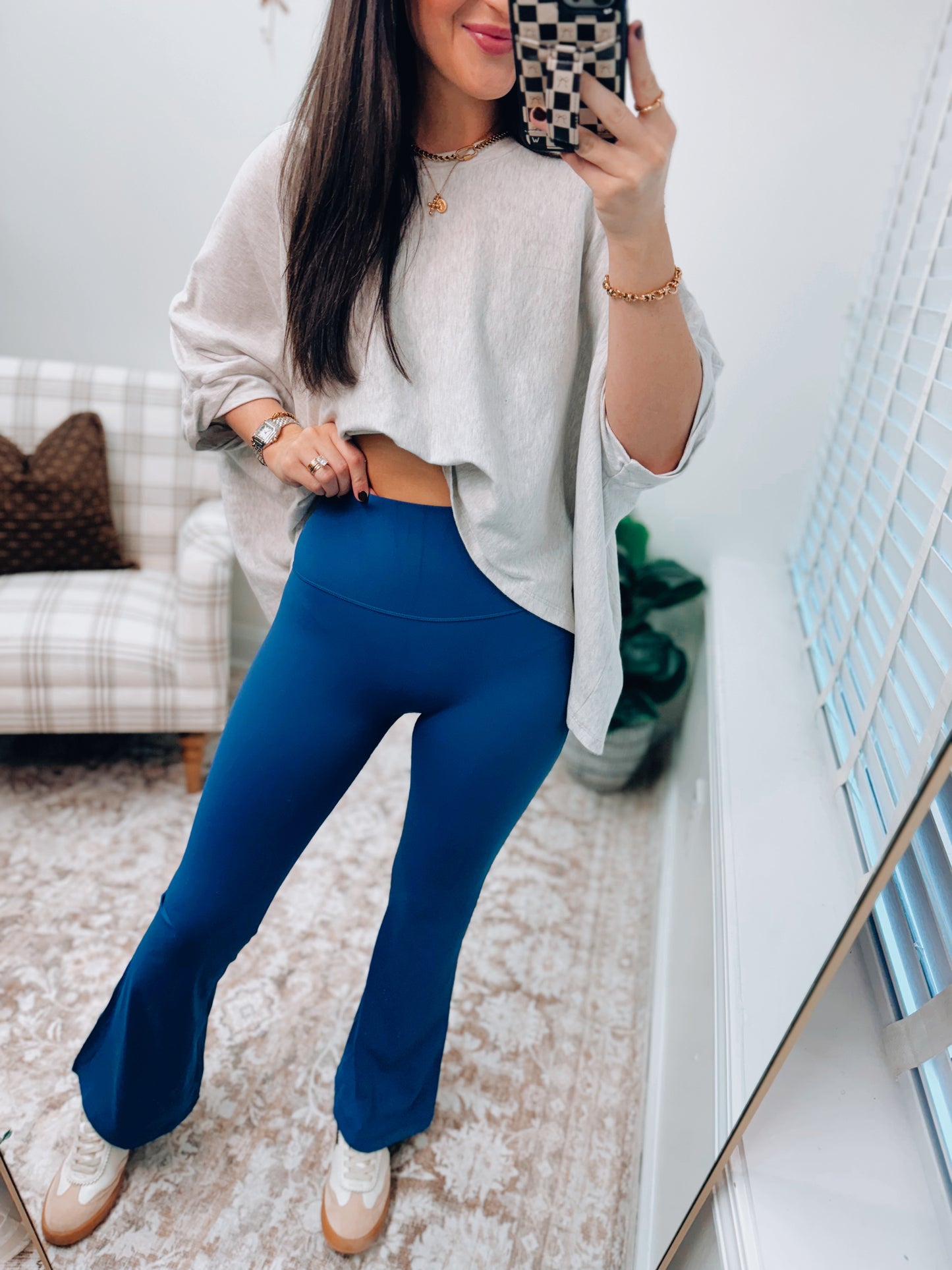 In Alignment High-Rise Yoga Pants - Blue