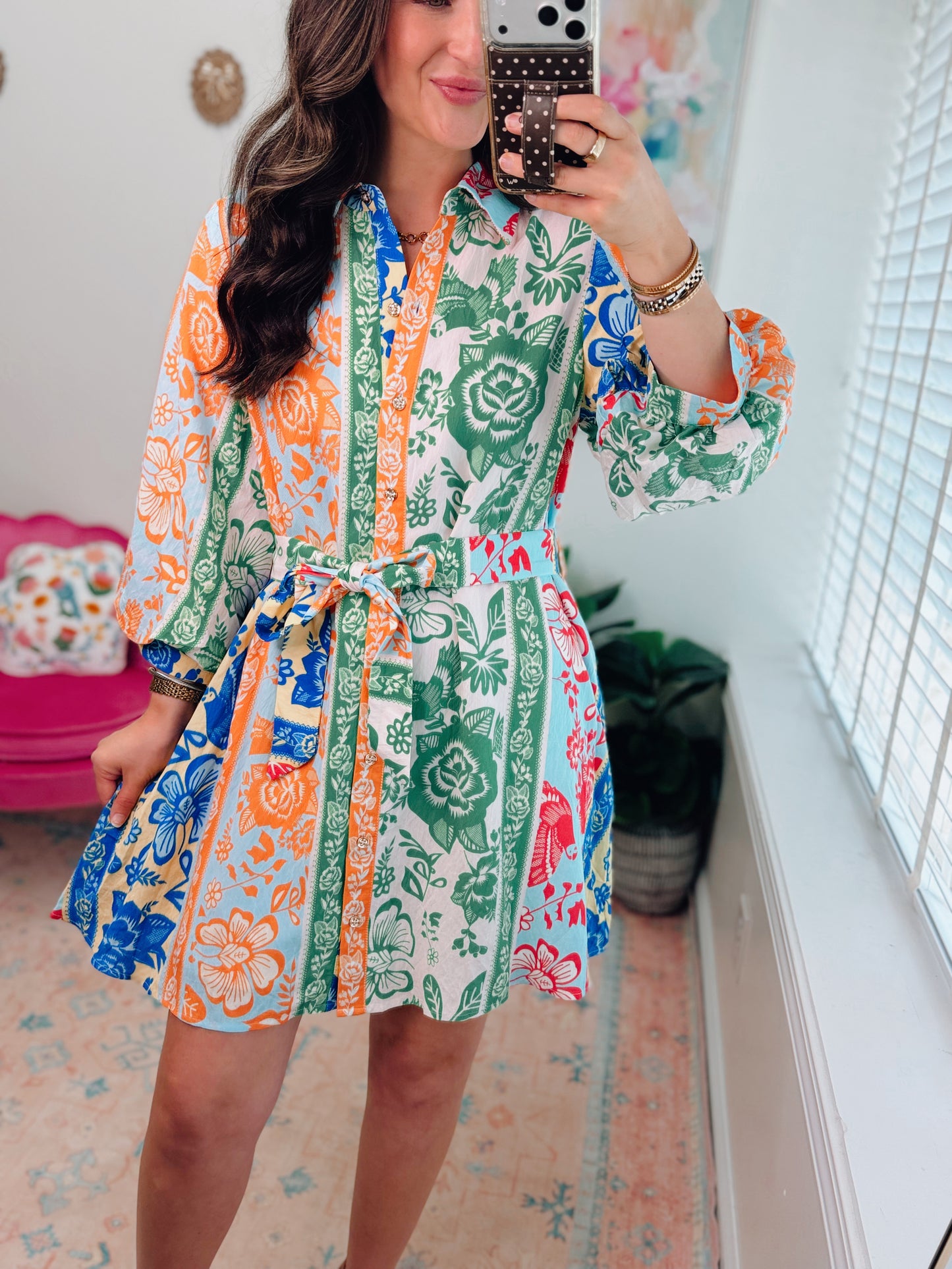 Endless Summer Color Block Mini Dress