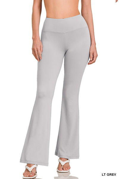 Buttery Soft Yoga Pants - LT Gray