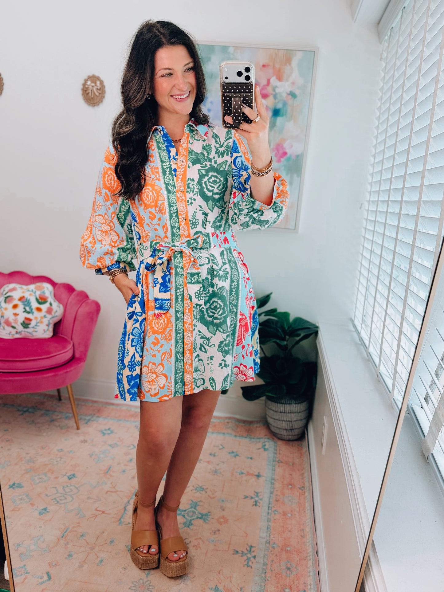 Endless Summer Color Block Mini Dress