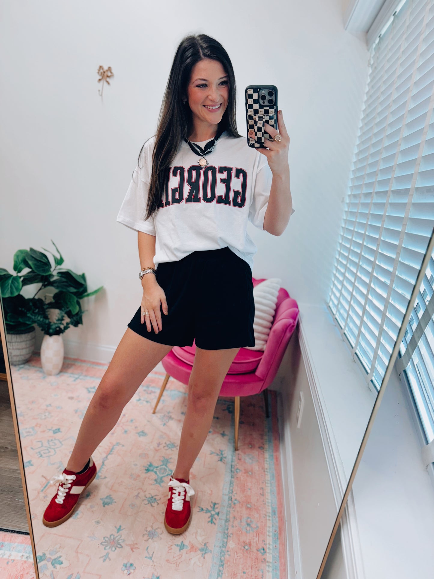 Georgia Puff Tee - White