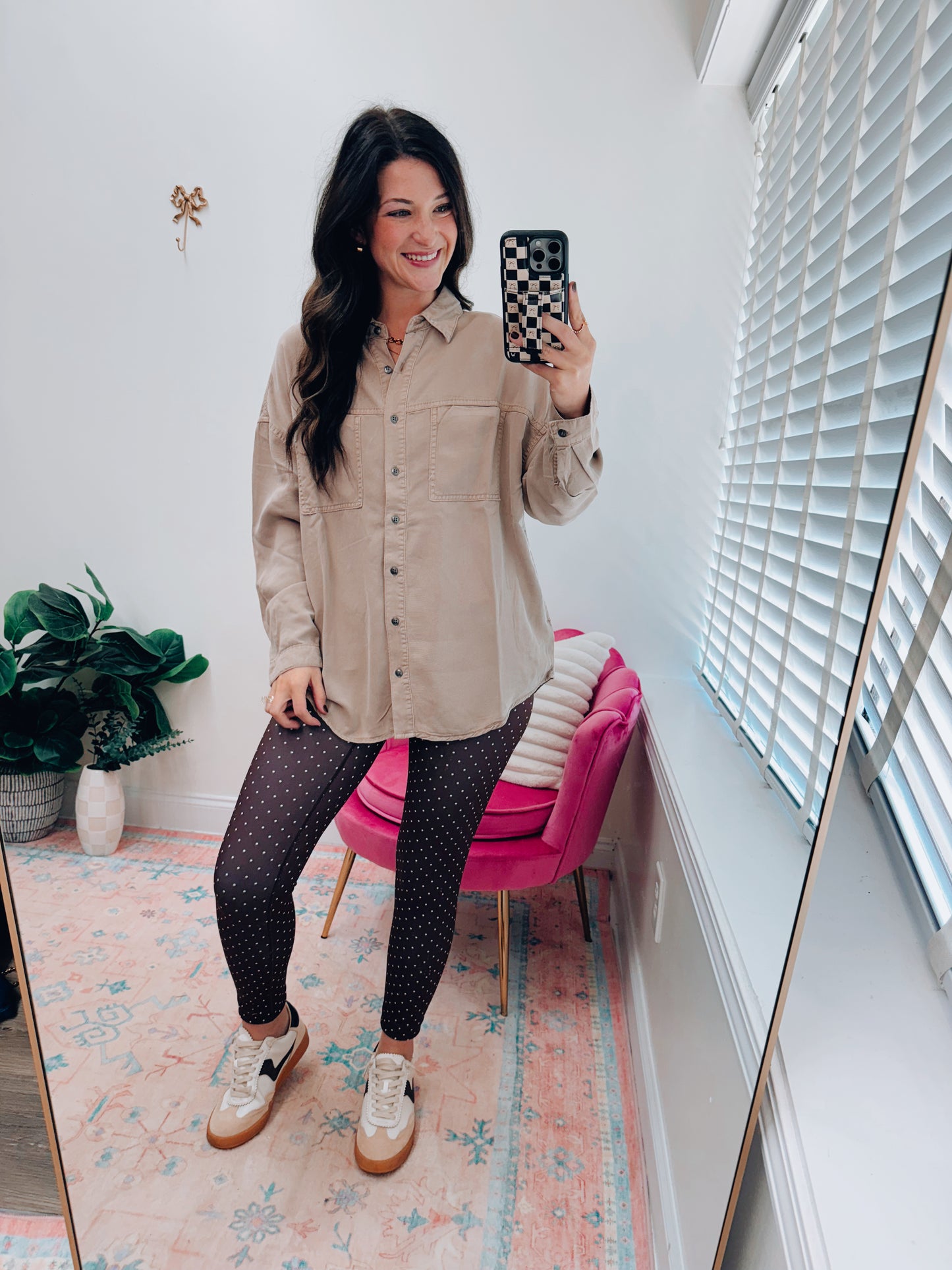 Maple Grove Button Up Top