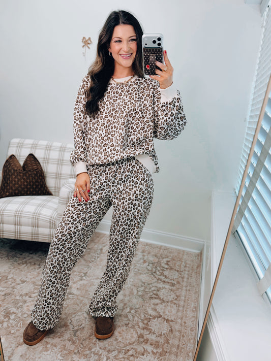 Palmer Leopard Lounge Set