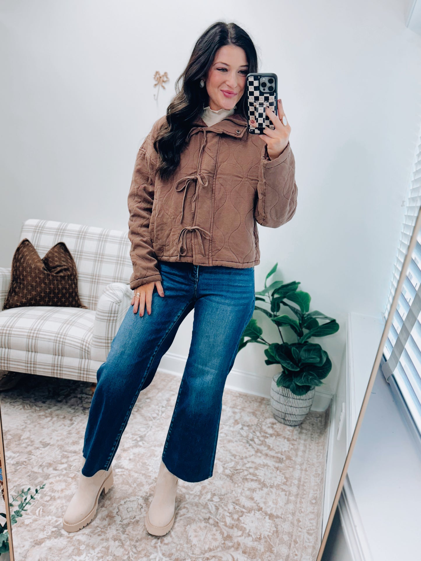 Bexley Denim Bow Tie Jacket