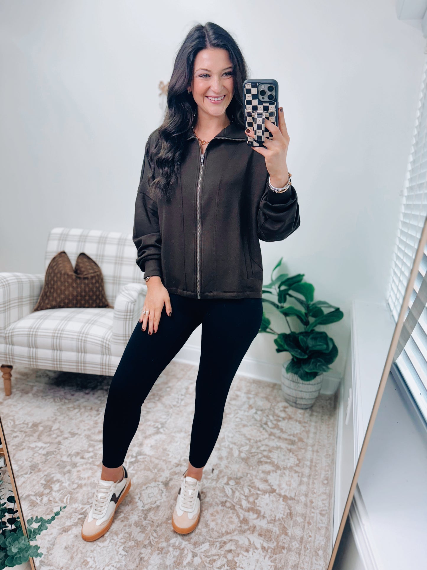 DOORBUSTER Air Essentials Zip Jacket - Brown