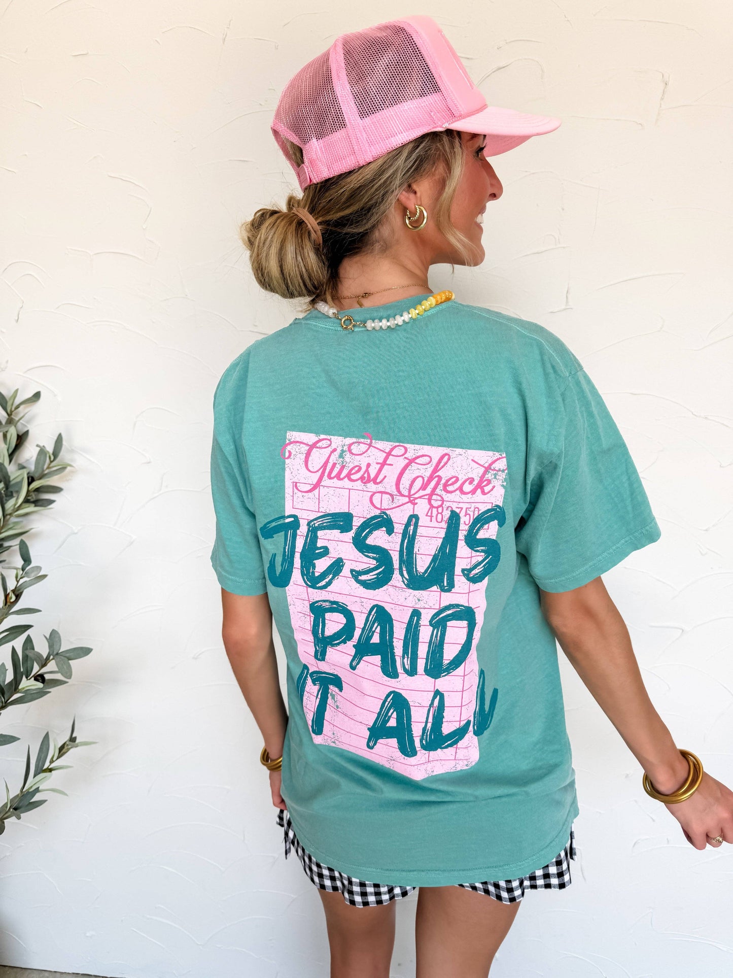 Jesus Paid It All Guest Check Tee