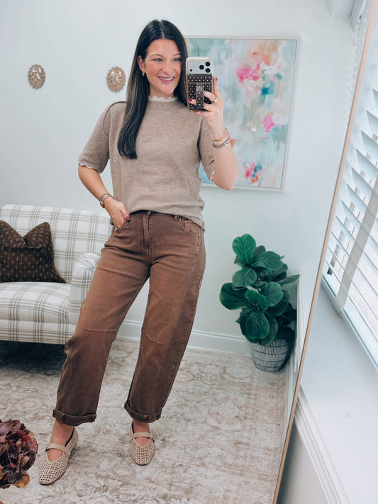 Honey Knit Sweater Top