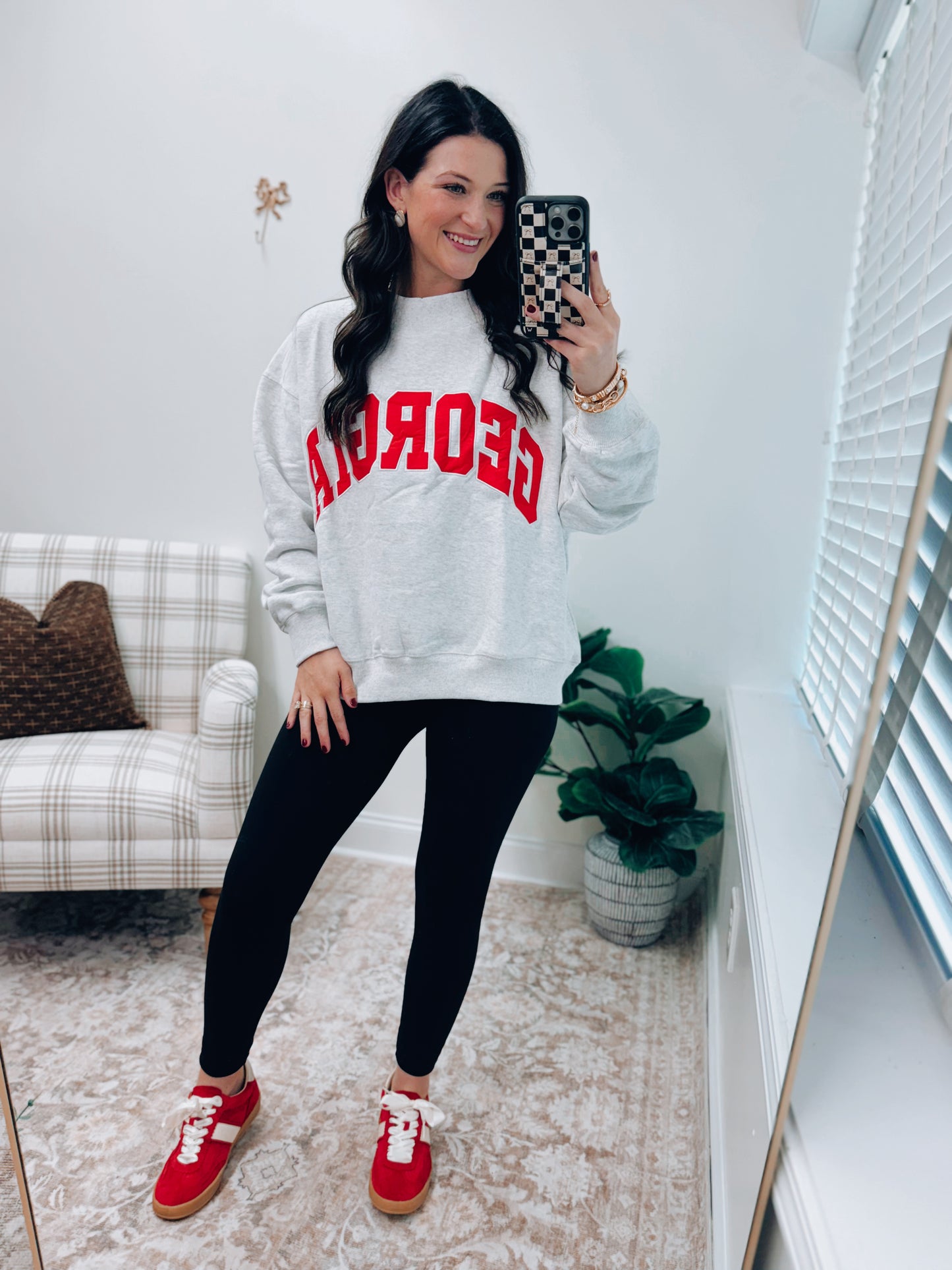 The Mock Club Pullover - GEORGIA