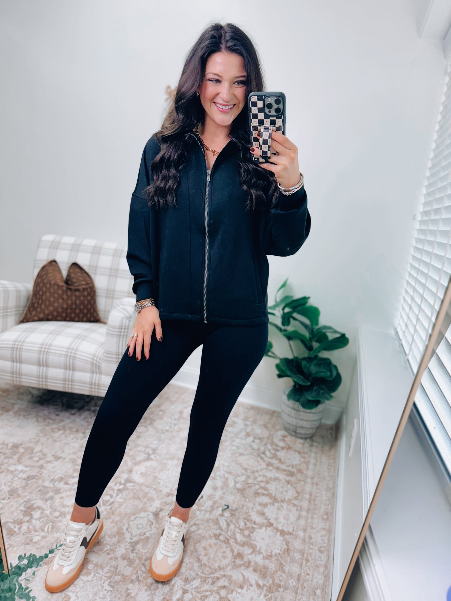 DOORBUSTER Air Essentials Zip Jacket - Black