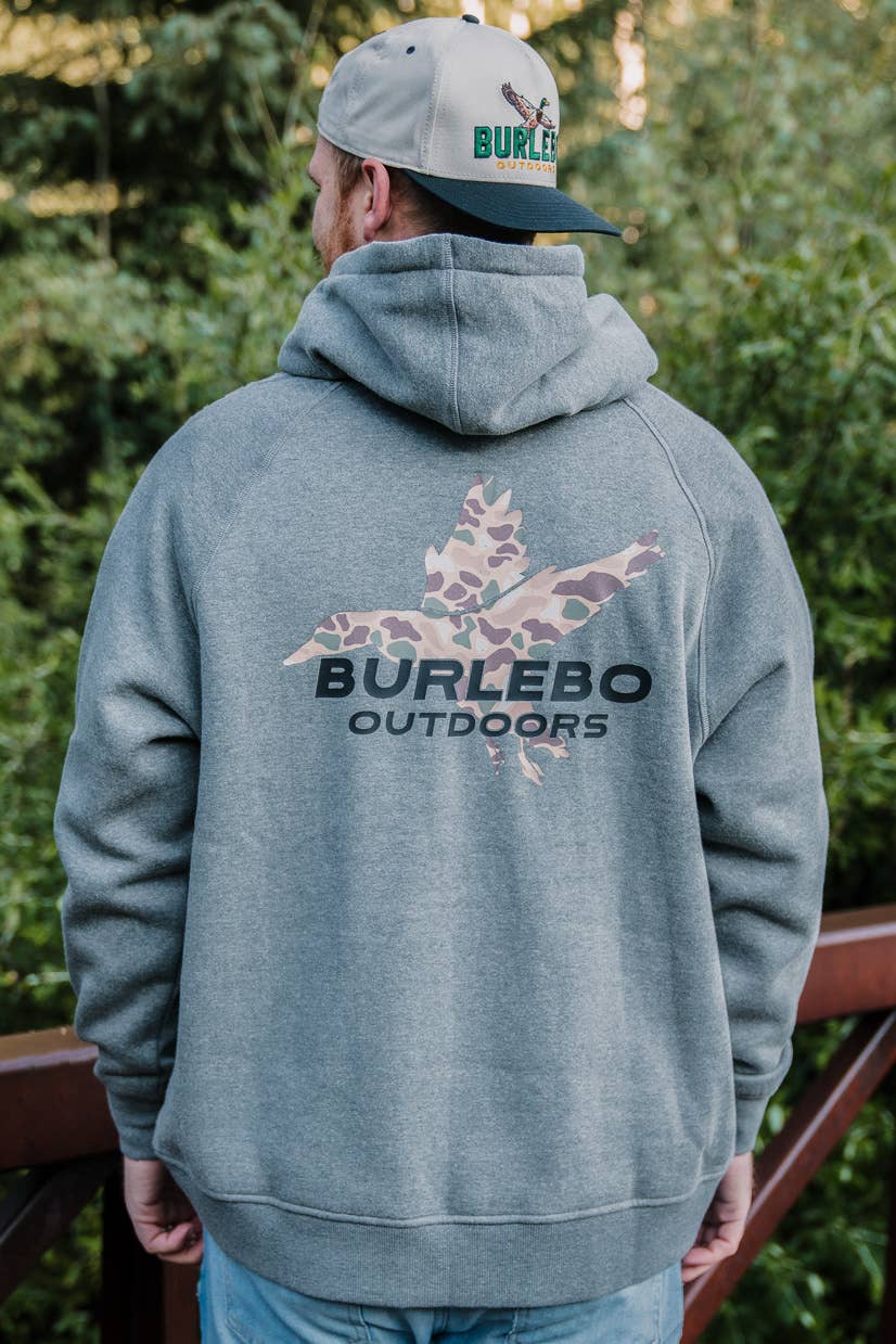 Burlebo Fleece Hoodie Pintail Diving Duck