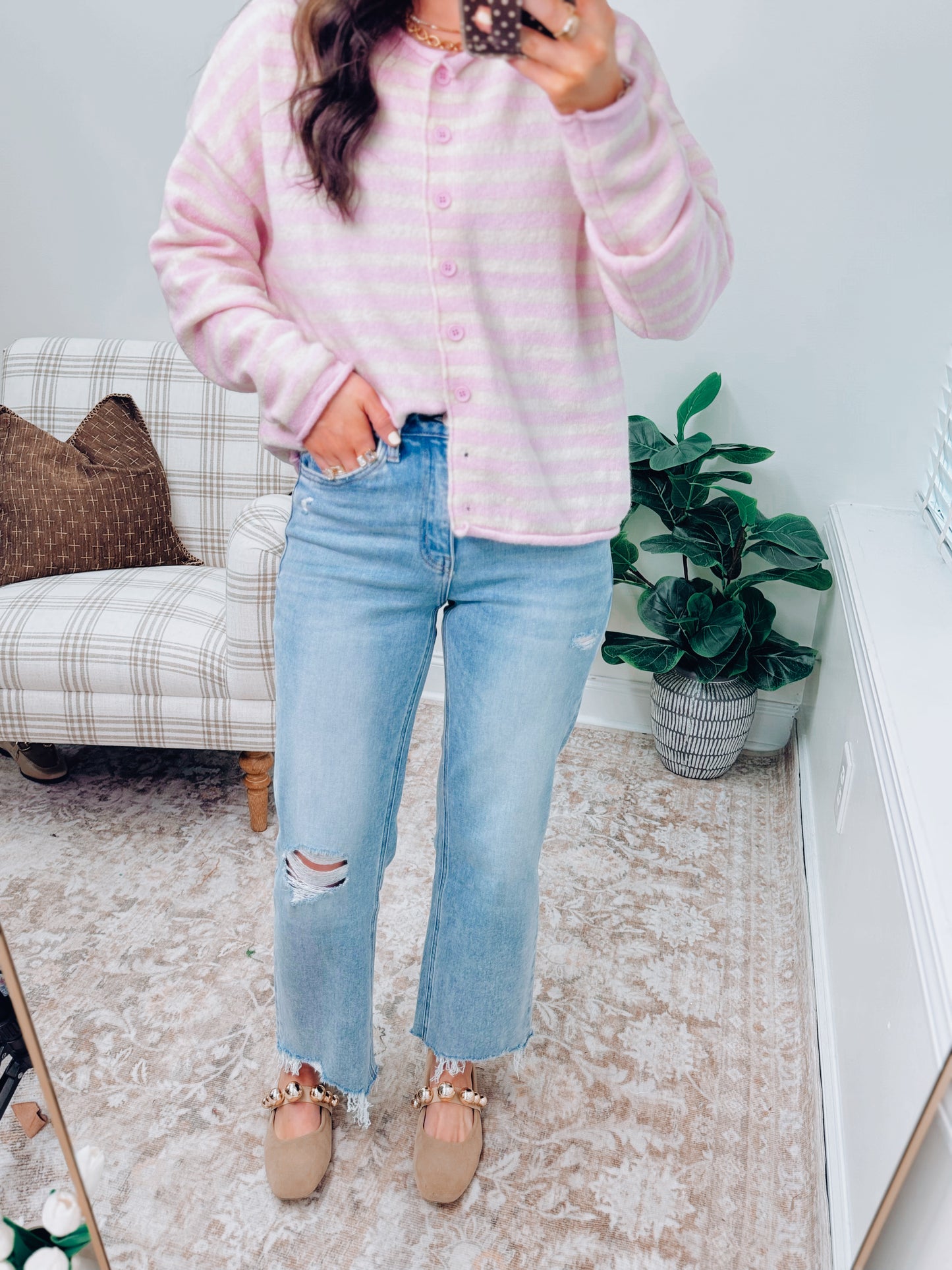 Collins HR Slim Wide Denim