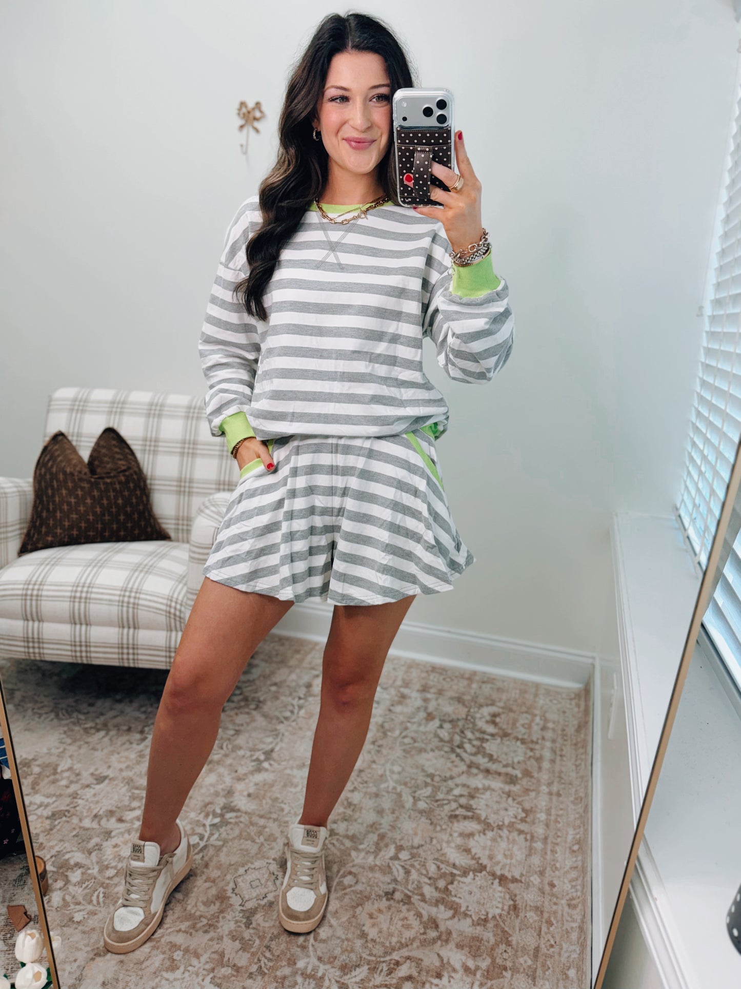 Wren Striped Color Block Set