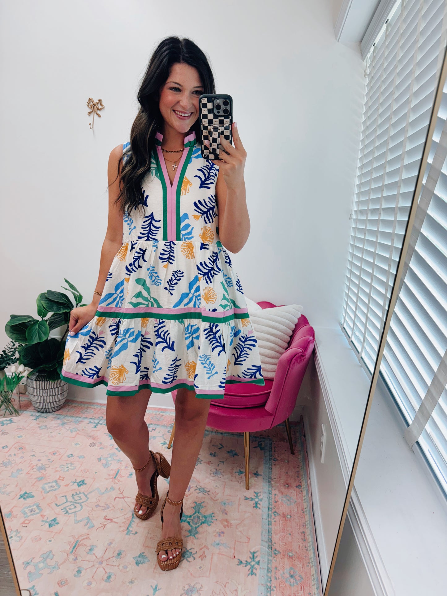Rach Color Block Mini Dress