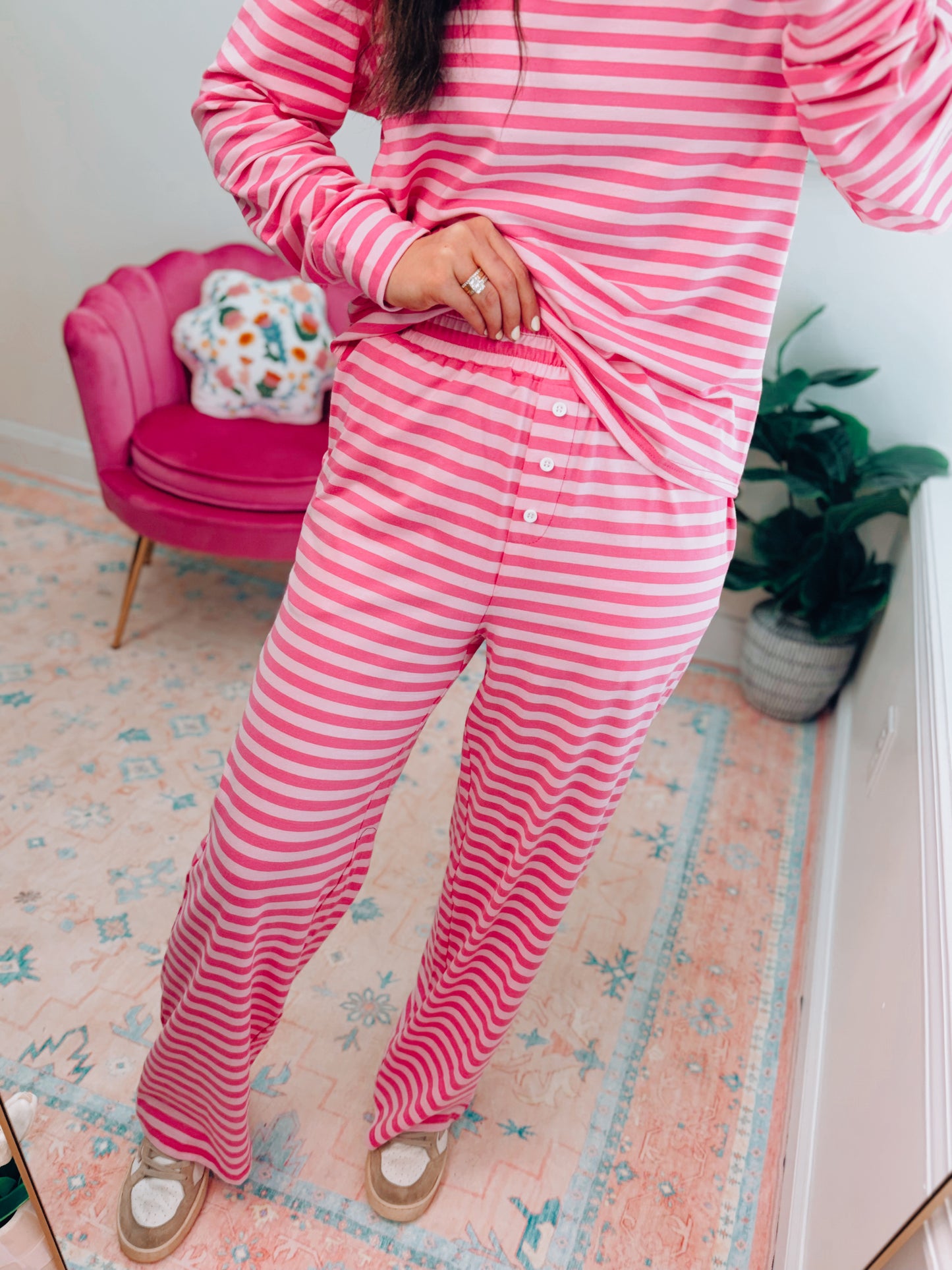 Rosie Striped Comfort Lounge Set