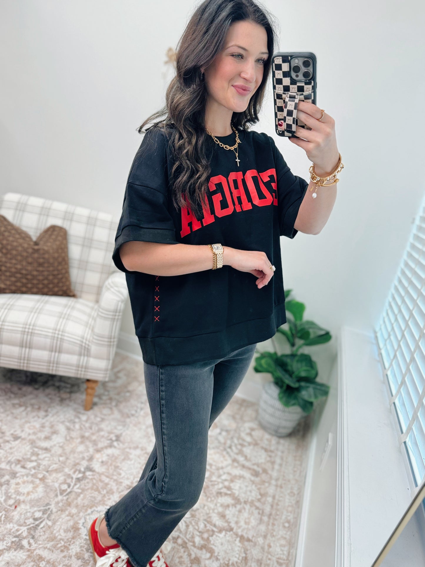 Georgia Boxy Top