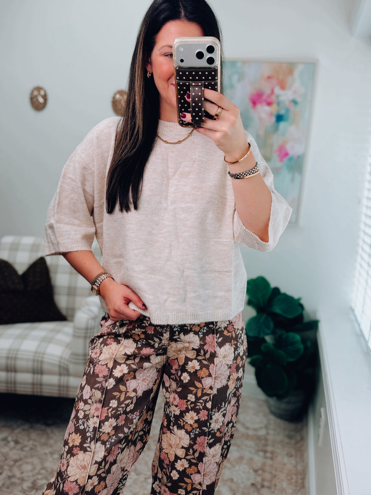 Margot Heather Sweater Top