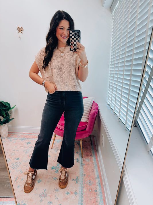 Hazel Pocket Knit Sweater Top