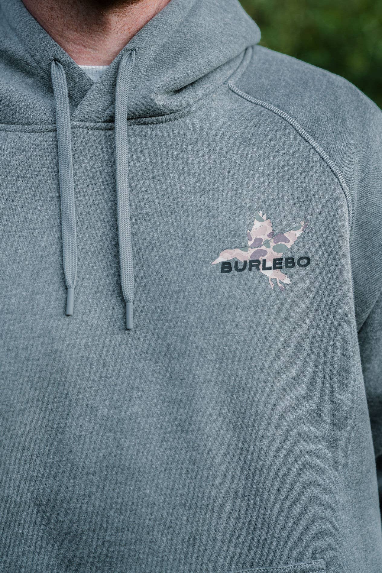 Burlebo Fleece Hoodie Pintail Diving Duck