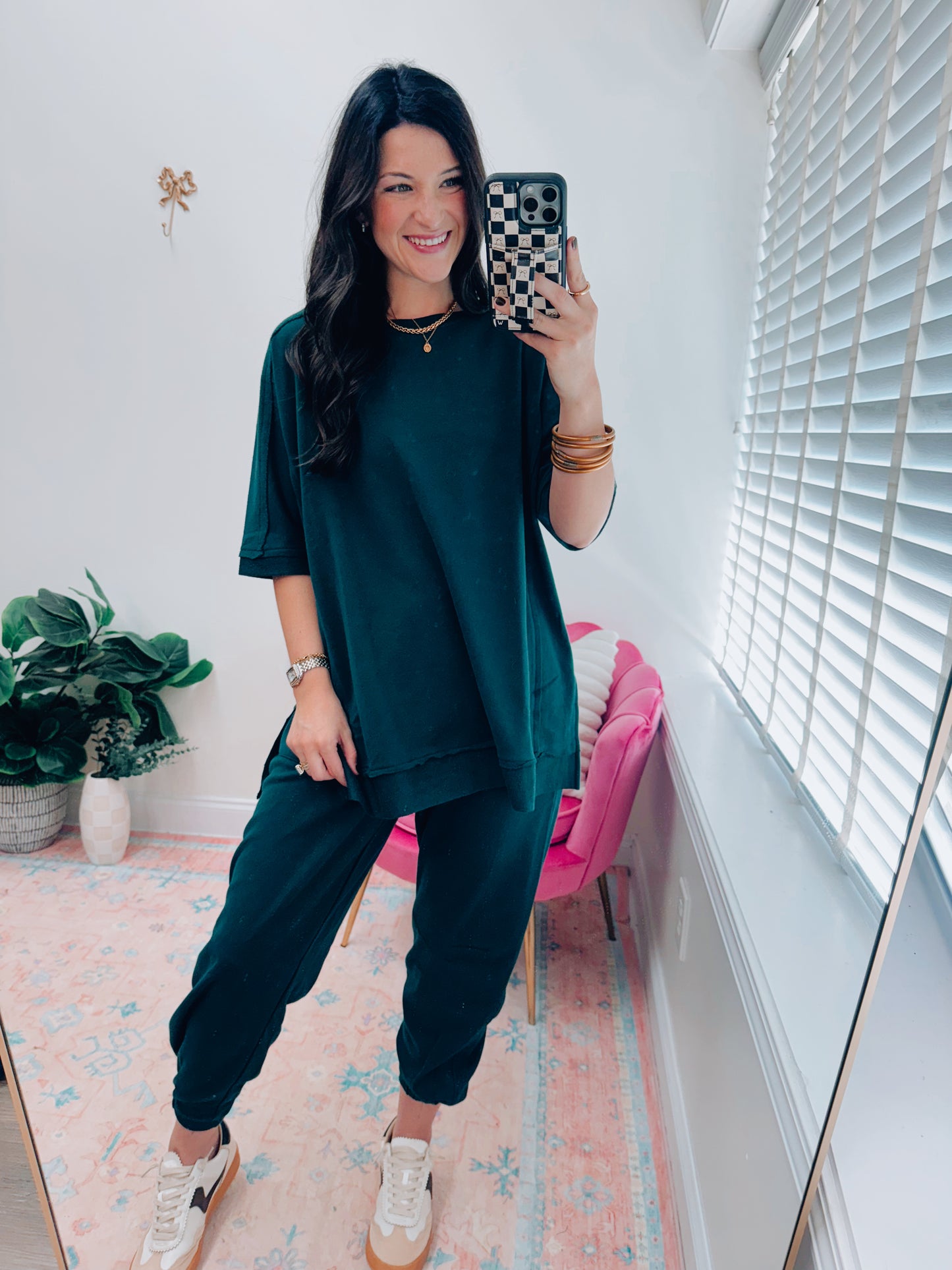Evergreen French Terry Jogger Set