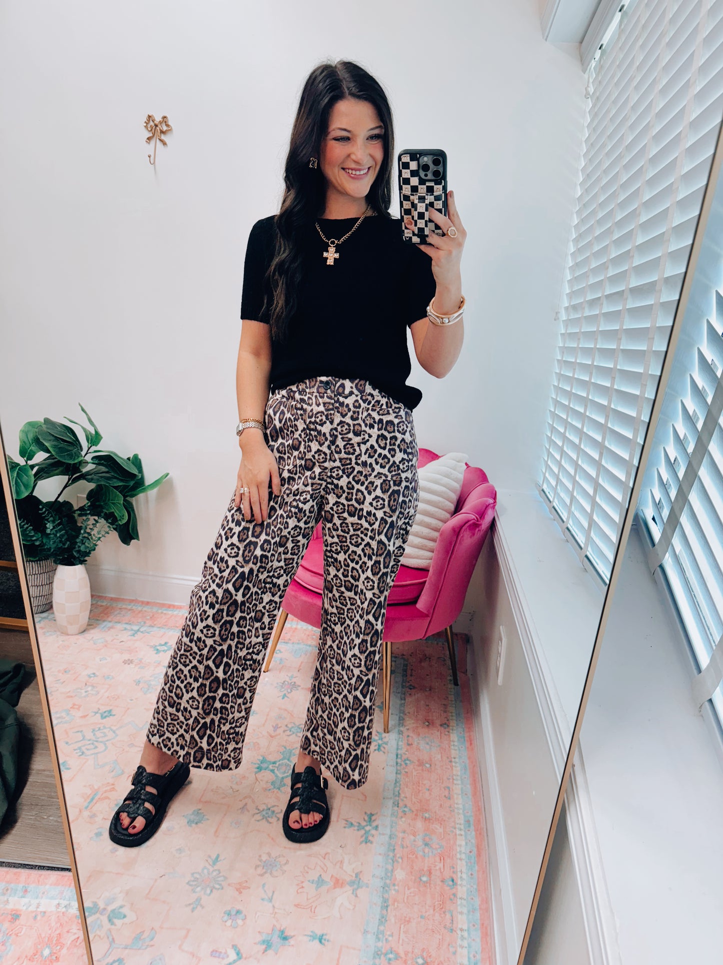 Palmer Leopard Pants