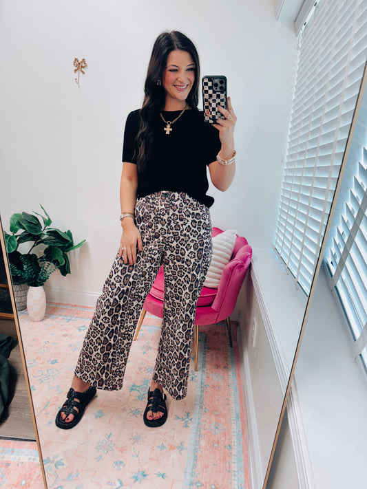 Palmer Leopard Pants