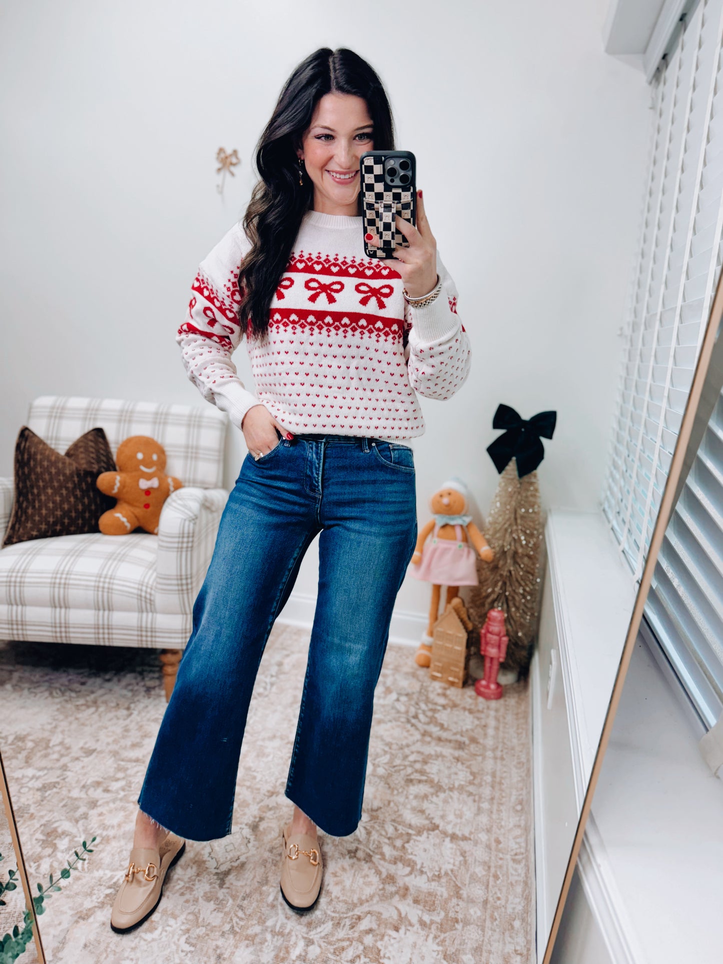 Skye Bow Knit Sweater