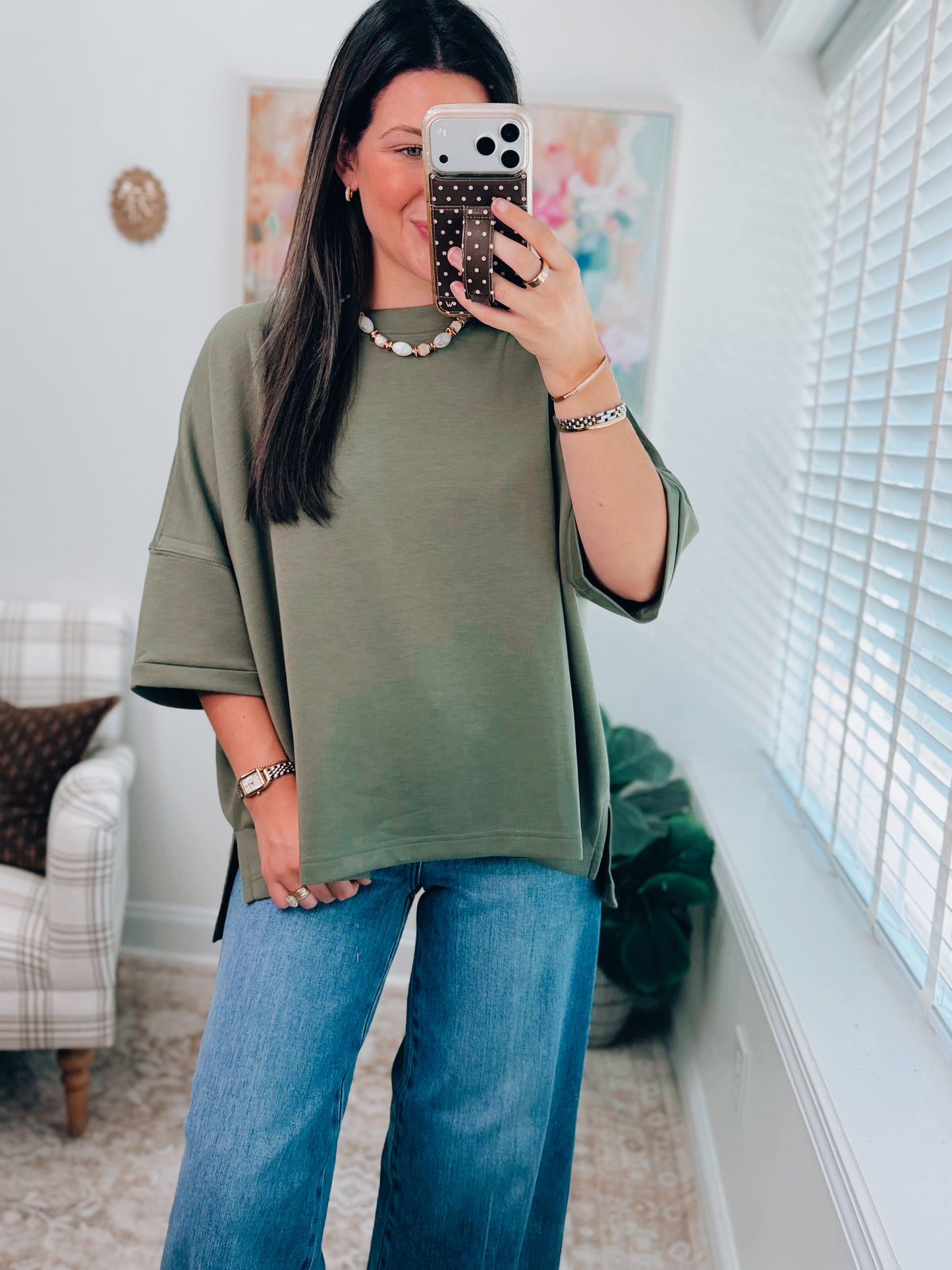 Dallas Scuba Basic Top - Olive