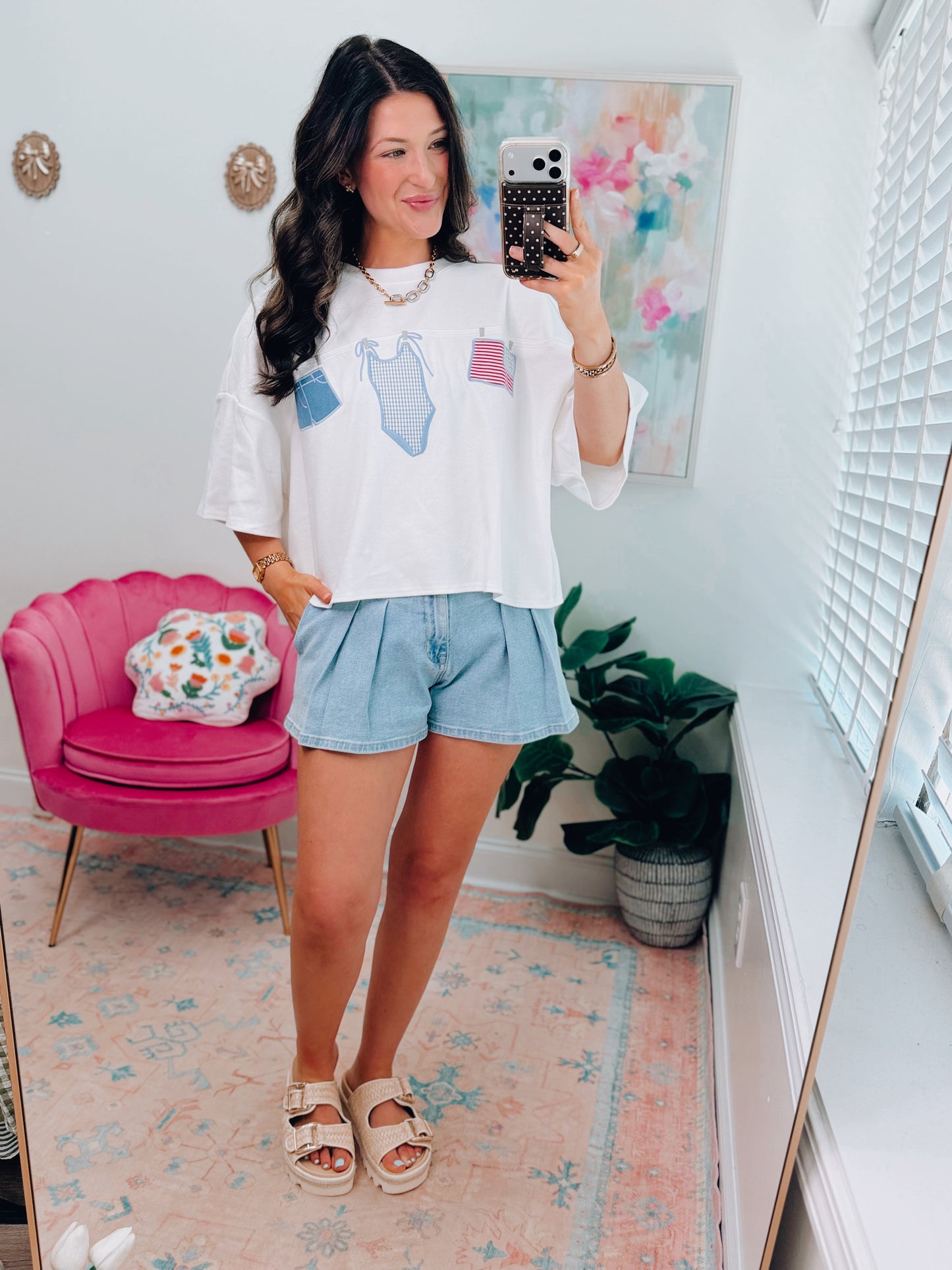 American Girl Patch Tee