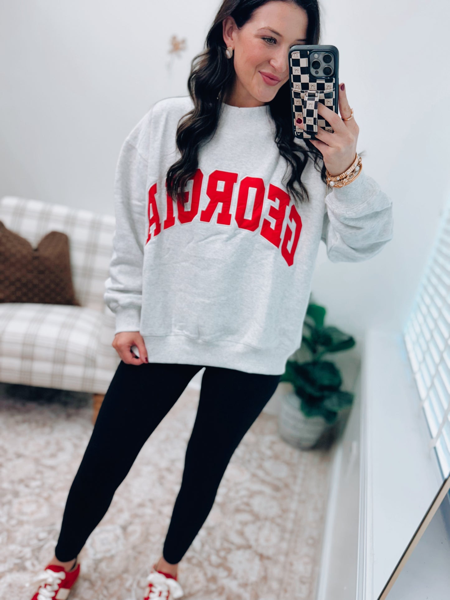 The Mock Club Pullover - GEORGIA